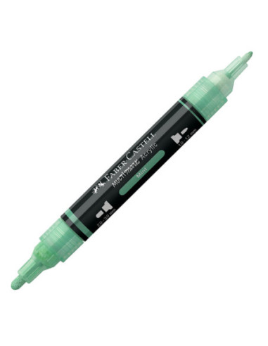 FC185911-5,Marker acrilic multimark cul. 412 menta Faber-castell - Set 5