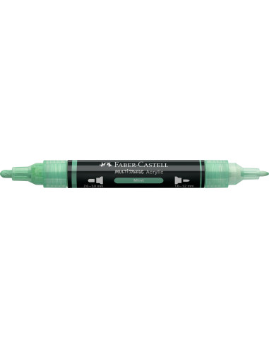 FC185911-5,Marker acrilic multimark cul. 412 menta Faber-castell - Set 5
