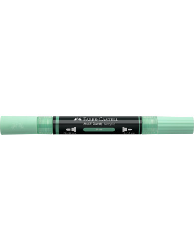 FC185911-5,Marker acrilic multimark cul. 412 menta Faber-castell - Set 5