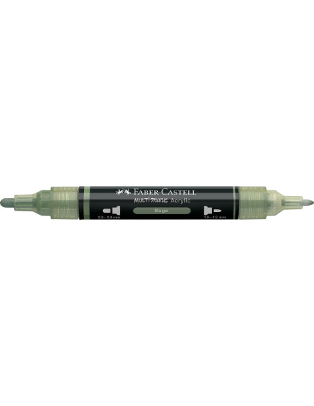 FC185972-5,Marker acrilic multimark cul. 172 verde arctic Faber-castell - Set 5