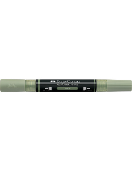 FC185972-5,Marker acrilic multimark cul. 172 verde arctic Faber-castell - Set 5