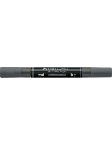 FC185981-5,Marker acrilic multimark cul. 181 gri payne Faber-castell - Set 5