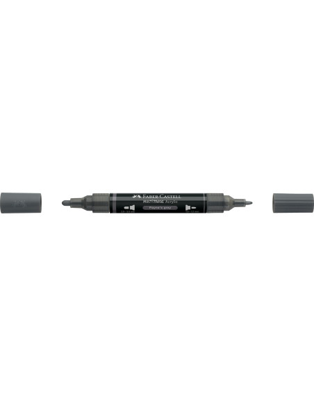 FC185981-5,Marker acrilic multimark cul. 181 gri payne Faber-castell - Set 5