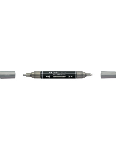 FC185951-5,Marker acrilic multimark cul. 251 argintiu Faber-castell - Set 5