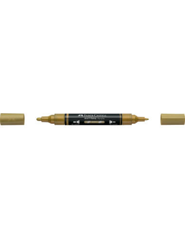 FC185950-5,Marker acrilic multimark cul. 250 auriu Faber-castell - Set 5