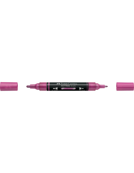 FC185990-5,Marker acrilic multimark cul. 290 roz metalizat Faber-castell - Set 5