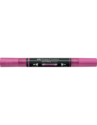 FC185990-5,Marker acrilic multimark cul. 290 roz metalizat Faber-castell - Set 5