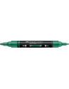 FC185995-5,Marker acrilic multimark cul. 295 verde metalizat Faber-castell - Set 5
