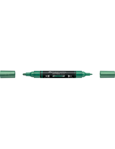 FC185995-5,Marker acrilic multimark cul. 295 verde metalizat Faber-castell - Set 5