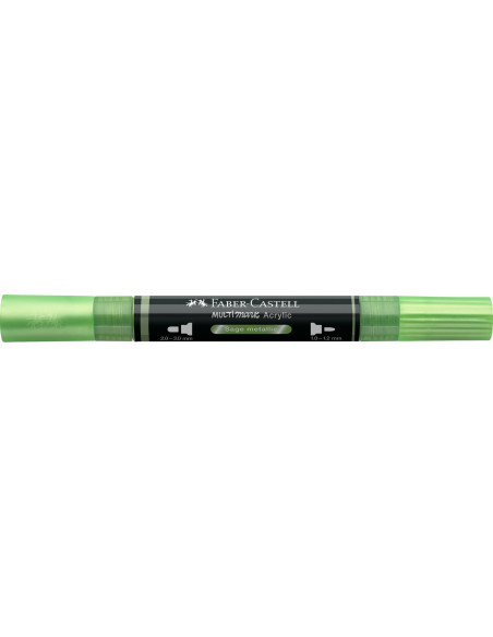 FC185994-5,Marker acrilic multimark cul. 298 verde arctic metalizat Faber-castell - Set 5