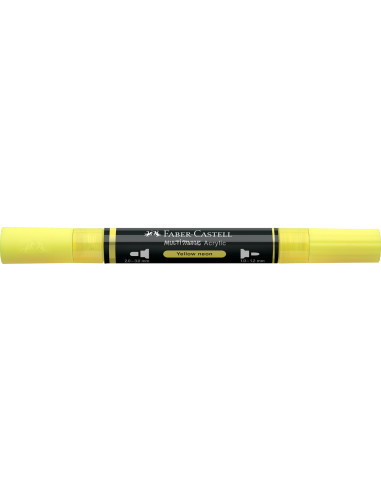 FC185956-5,Marker acrilic multimark cul. 256 galben neon Faber-castell - Set 5