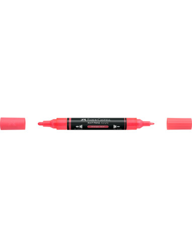 FC185955-5,Marker acrilic multimark cul. 255 portocaliu neon Faber-castell - Set 5