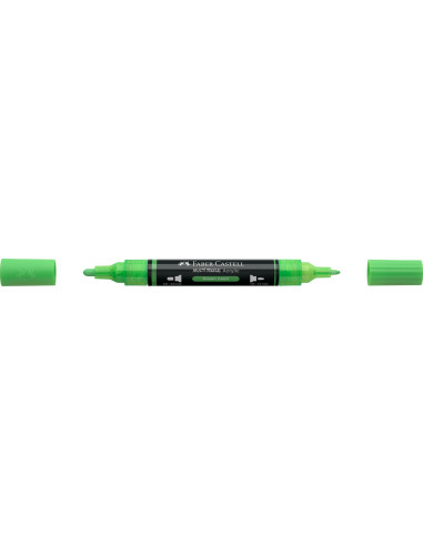 FC185957-5,Marker acrilic multimark cul. 257 verde neon Faber-castell - Set 5