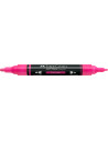 FC185953-5,Marker acrilic multimark cul. 253 roz neon Faber-castell - Set 5