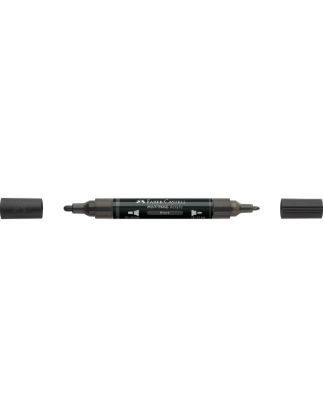 FC185999-5,Marker acrilic multimark cul. 199 negru Faber-castell - Set 5