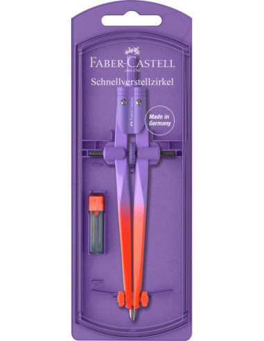 FC174556-5,Compas stream flow Faber-castell - Set 5