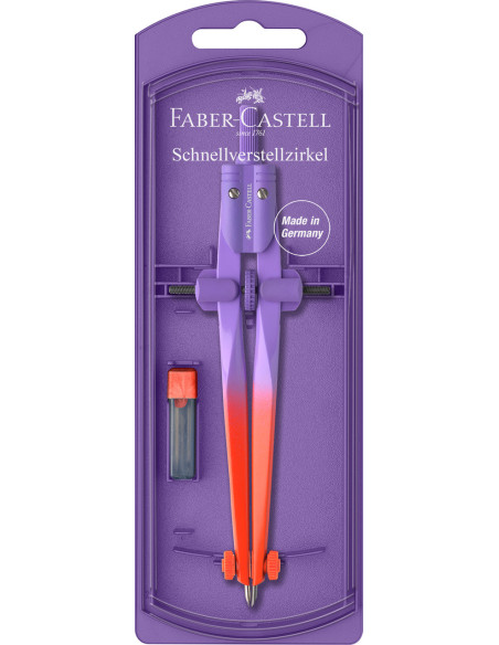 FC174556-5,Compas stream flow Faber-castell - Set 5