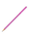 FC118291-12,Creion grafit b sparkle electric fuchsia 2026 Faber-castell - Set 12