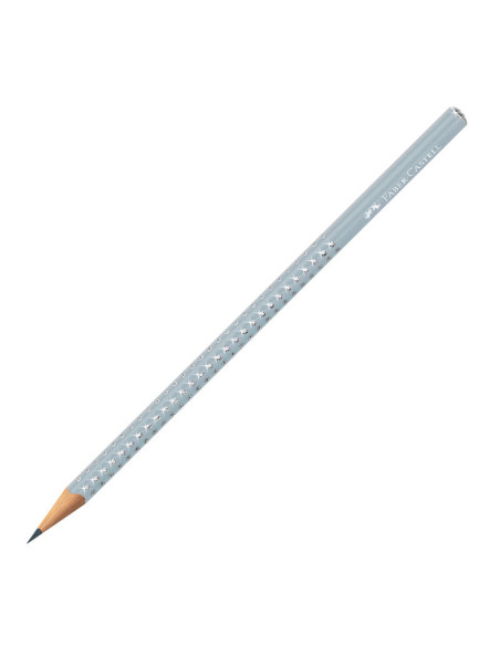 FC118292-12,Creion grafit b sparkle gri icy 2026 Faber-castell - Set 12