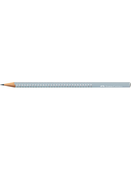 FC118292-12,Creion grafit b sparkle gri icy 2026 Faber-castell - Set 12
