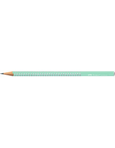 FC118293-12,Creion grafit b sparkle menta 2026 Faber-castell - Set 12 2