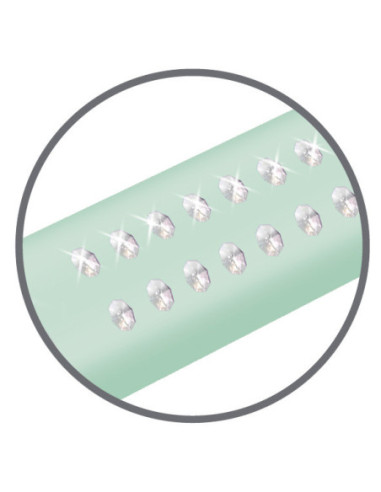 FC118293-12,Creion grafit b sparkle menta 2026 Faber-castell - Set 12