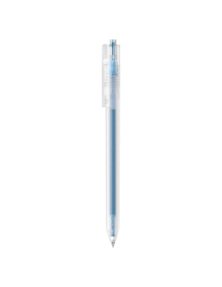 DLEG118-LB-12,Pix cu gel cu mecanism 0.5mm albastru deschis Deli - Set 12