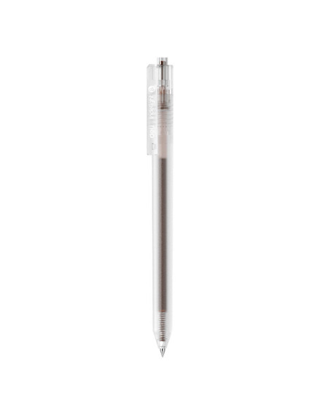 DLEG118-BR-12,Pix cu gel cu mecanism 0.5mm maro Deli - Set 12