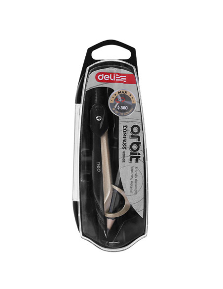 DLEG20402,Compas cu creion 300mm orbit Deli