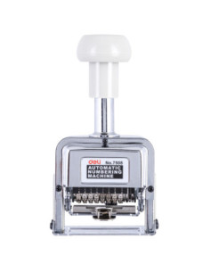 DLE7508,Datiera automata metal 8 caractere Deli