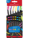 FC481622,Set 6 pensule soft touch black Faber-castell