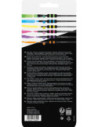 FC481622,Set 6 pensule soft touch black Faber-castell
