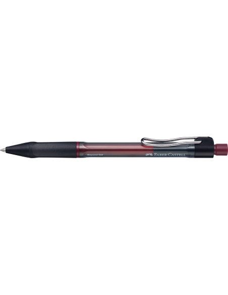 FC348822-12,Pix cu gel cu mecanism 0.7mm beyond rosu Faber-castell - Set 12