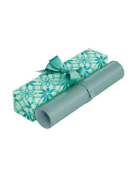 LZ53820051,Mapa birou 80*40cm material textil verde menta Leitz