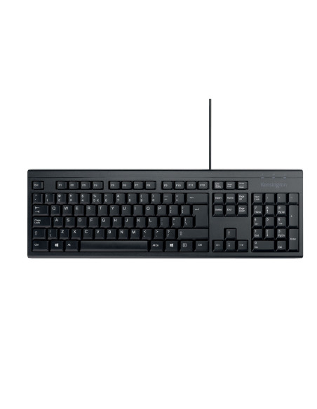 KSK63727WW,Tastatura cu fir neagra eq kb100 Kensington