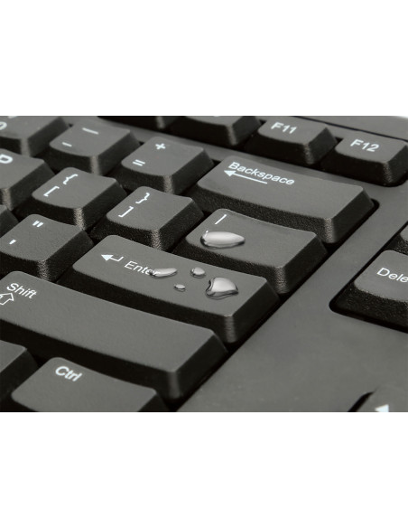 KSK63727WW,Tastatura cu fir neagra eq kb100 Kensington