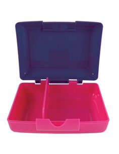 Cutie sandwich compartimentata S-COOL SC3407, 900 ml, Motiv think pink 2