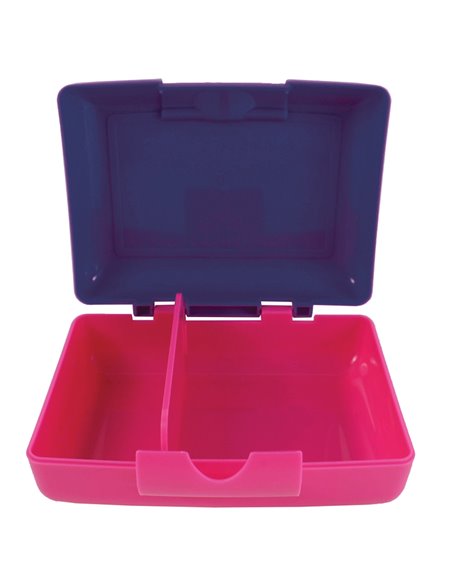 Cutie sandwich compartimentata S-COOL SC3407, 900 ml, Motiv think pink