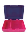 Cutie sandwich compartimentata S-COOL SC3407, 900 ml, Motiv think pink
