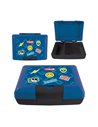 Cutie sandwich compartimentata S-COOL SC3409, 900 ml, Motiv sticker
