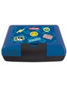 Cutie sandwich compartimentata S-COOL SC3409, 900 ml, Motiv sticker