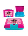 Cutie sandwich compartimentata S-COOL SC3408, 900 ml, Motiv happy rainbow