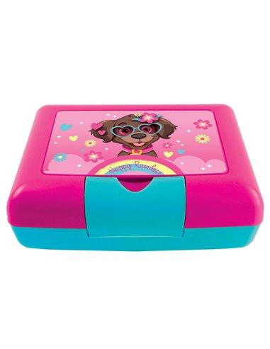 Cutie sandwich compartimentata S-COOL SC3408, 900 ml, Motiv happy rainbow