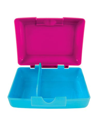 Cutie sandwich compartimentata S-COOL SC3408, 900 ml, Motiv happy rainbow