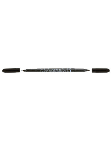 CE361601-10,Marker cd 2 capete negru 0.6/2.5mm 3616 Centropen - Set 10
