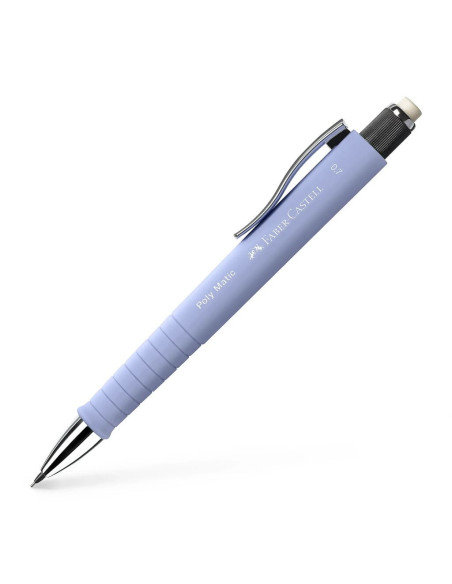 FC133327-5,Creion mecanic 0.7mm poly matic lila iris 2025 Faber-castell - Set 5
