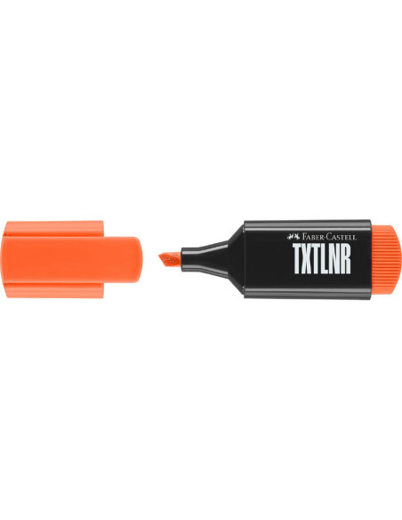 FC154215-10,Textmarker mini superfluorescent portocaliu Faber-castell - Set 10