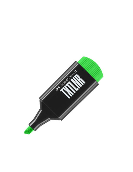 FC154263-10,Textmarker mini superfluorescent verde Faber-castell - Set 10