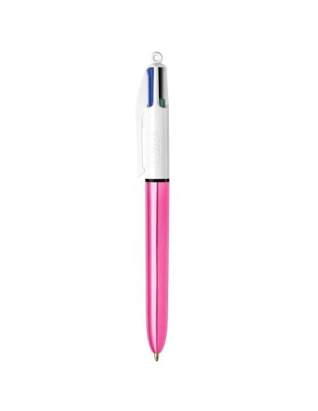BC964775-12,Pix cu mecanism 4 culori shine Bic - Set 12