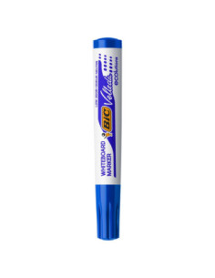 BC525826-12,Marker whiteboard albastru velleda 1701 Bic - Set 12